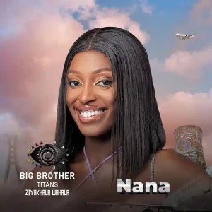 Nana (22); a nice girl from Nigeria, but has dubbed herself a troublemaker and believes she’ll step on people’s toes.