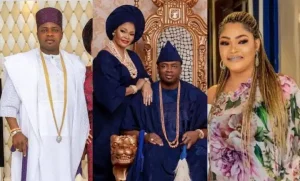 Oba Elegushi breaks silence on alleged report of his wife, Olori Sekinat battling for her life following BBL surgery
