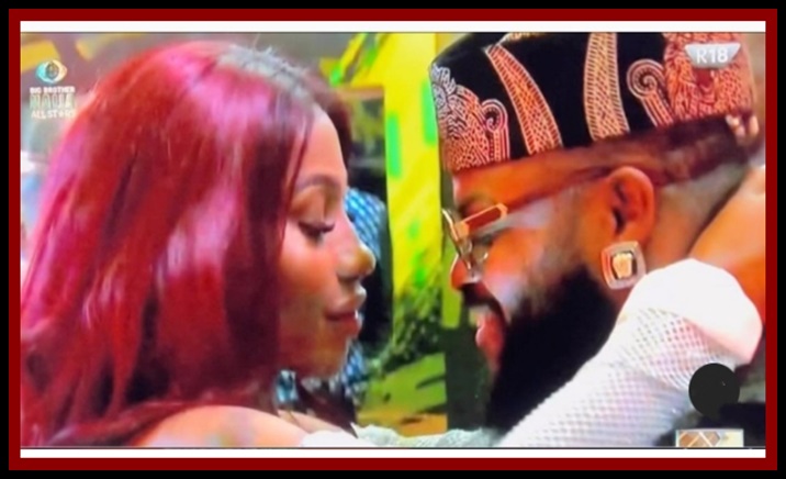 VIDEO: Moment Whitemoney And Mercy Eke Kissed On The Dance Floor