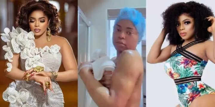 Bobrisky poses completely Naked in video Showing off new derrière