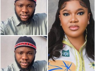 Actor Jamiu Azeez, called out Toyin Abraham for doing this to him