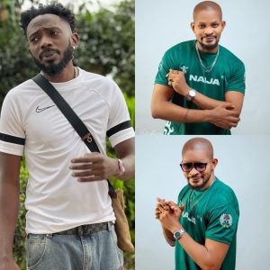 Nollywood actor Uche sends fallen artiste Mr May D out of one of his house because he is unable to pay rent (Video)