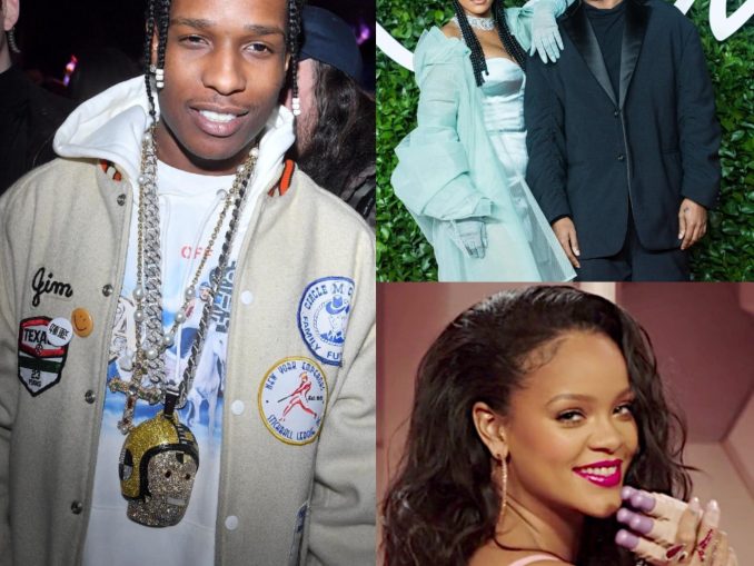 "I'm the reason Rihanna got married because she couldn't resîst me. I'm just too handsome." Asap Rocky
