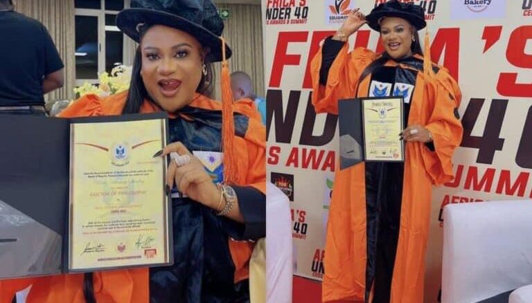 “I woke up with violence” – Nkechi Blessing brags as she slams Nigerian bloggers