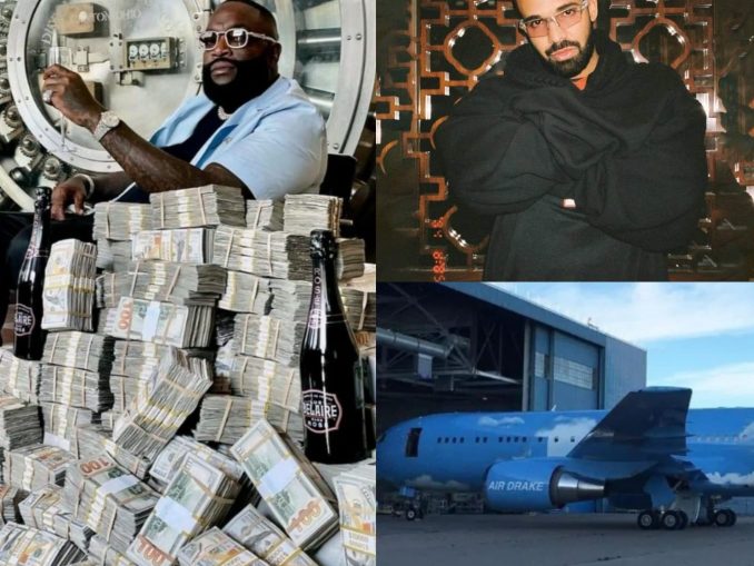"I'm richer than Drake, he was gifted that his 1978 jet which is outdated and he can't even get a new one." Rick Ross