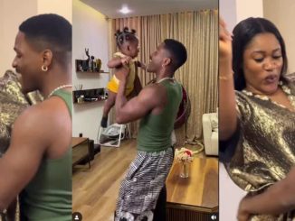 “The love is enough to go round” – Tobi Bakre tells wife over drama with baby