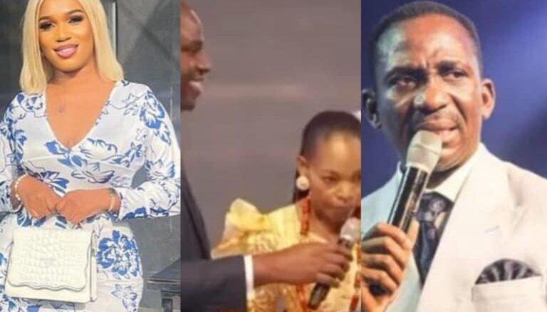 “This is why I don’t go to church” – Ubi Franklin’s babymama, Sandra Iheuwa slams Pastor Enenche for embarrassing woman over her testimony