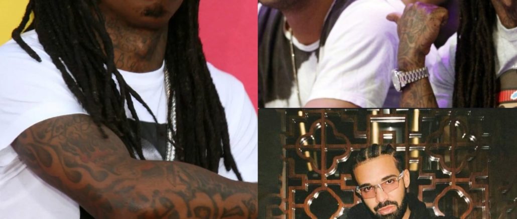 "Drake is better than all these guys beefîng him. They're just hatîng on him cuz he's coloured." Lil Wayne