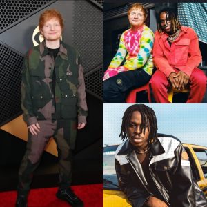 "I didn't know my collaboration with Fireboy DML was gonna be big but it just proved that afrobeats is a great genre and I'm so proud to be part of afrobeats." Ed Sheeran