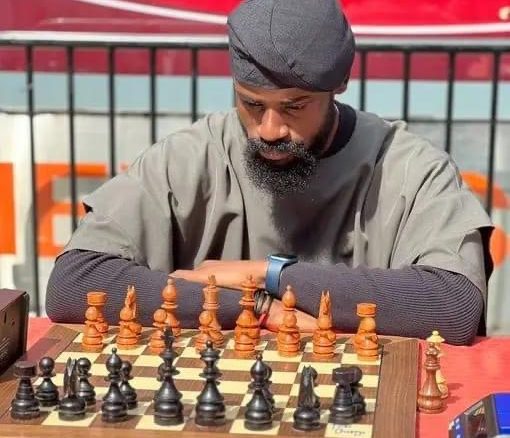 Chess-a-thon: Tunde Onakoya breaks Guinness world record, reaches 57-hr mark