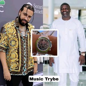 "Akon once gifted me a fâke watch on my birthday.he Got me Embarrassed" French Montana