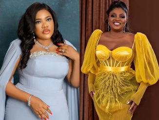 Funke Akindele reacts as Toyin Abraham seeks reconciliation with her