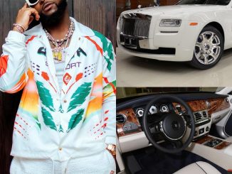 Davido becomes the first African to buy the Rolls Royce 2024 Spectre