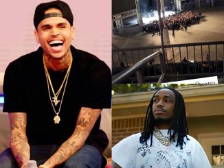 Chris Brown pulls a 50 Cent move on Quavo as he allegedly purchases 80% of the tickets to Quavo's concert in Connecticut after dîssing him