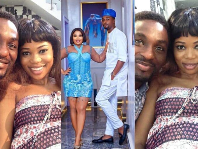 I can’t be punished” – Adeniyi Johnson stirs trouble with wife, Seyi Edun as he shares epic throwback photos