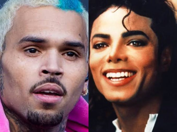 "I don't like people comparing me with Michael Jackson. That is cap,MJ is a Legend for real " Chris Brown