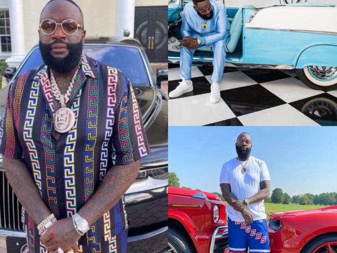 "I have over 100 cars with no driver's lîcense." Rick Ross