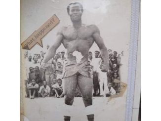 The giant popularly known as "Hungry Lion", was the strongest man in the Old Kwara State, and one of the toughest in Nigeria's history