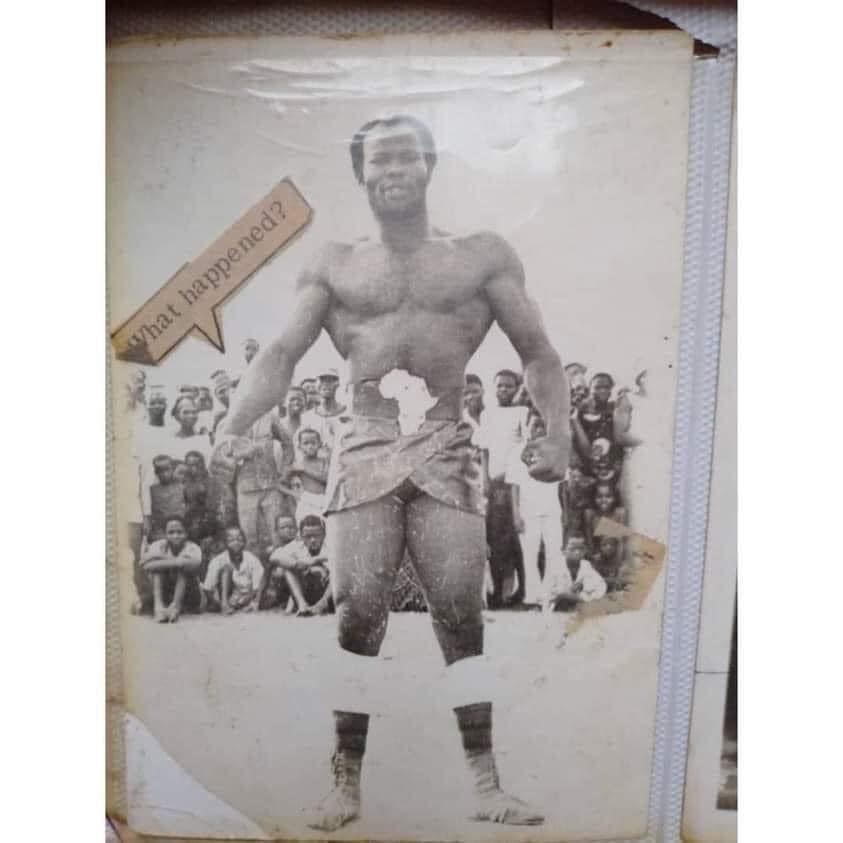 The giant popularly known as “Hungry Lion”, was the strongest man in the Old Kwara State, and one of the toughest in Nigeria’s history
