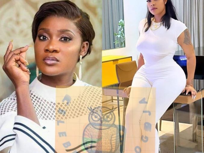 "Mercy Johnson Is Dark,Very Dark. Person Wey Over 10 People Accuse Of Wîtchcraft, Pray For Nollywood", Angela Okorie continues to drag her colleague Mercy Johnson without Mercy, calls her a very dark person