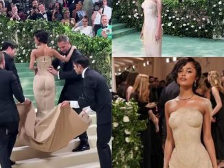 South Africa Grammy Award winning singer, Tyla was carried like the queen that she is at the Met Gala 2024