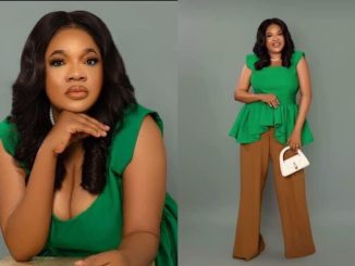 Don’t let negative words stop your progress” – Toyin Abraham admonishes as she shows support for Toke Makinwa