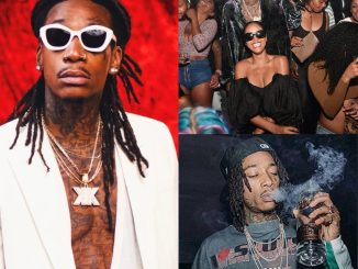"I can never take my girlfrîend to a club because I don't want her to disturb me from watching and touching ãsses." Wiz khalifa