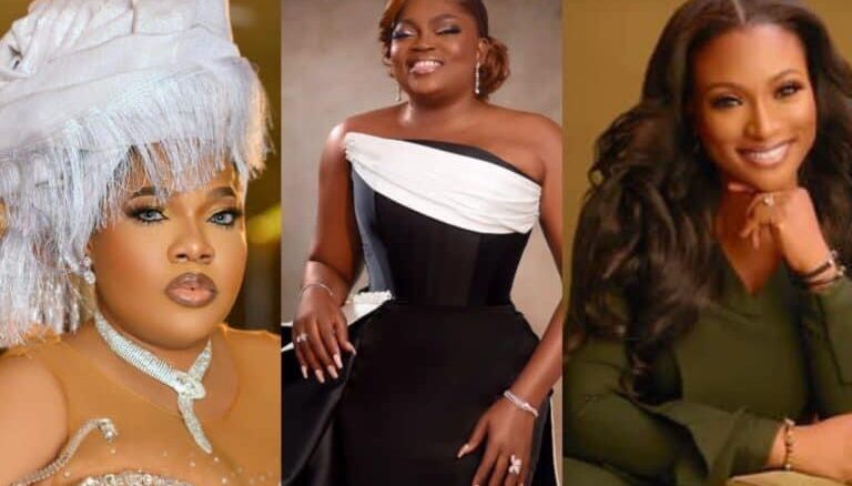 It was the best and realest” – Toyin Abraham comes under fire over her appreciation note to the organiser of AMVCA amid Funke Akindele’s snub