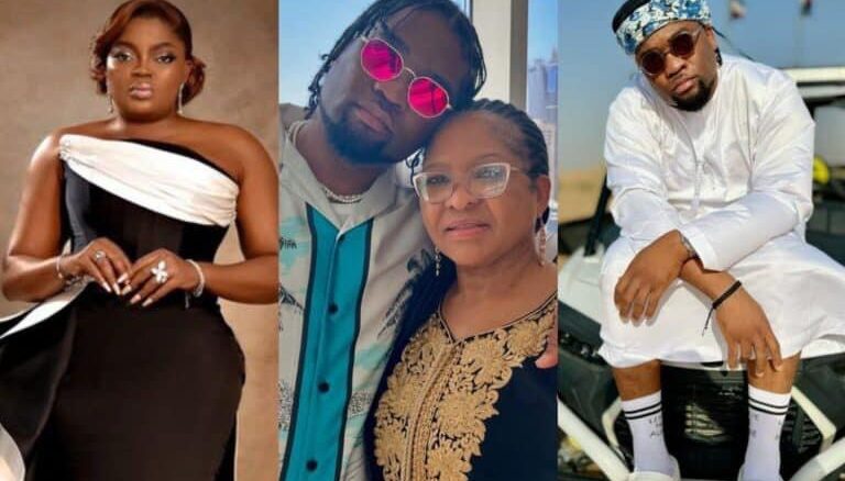 Funke Akindele set tongues wagging over her sweet birthday message to singer, Mo Eazy’s mother amid alleged relationship rumours