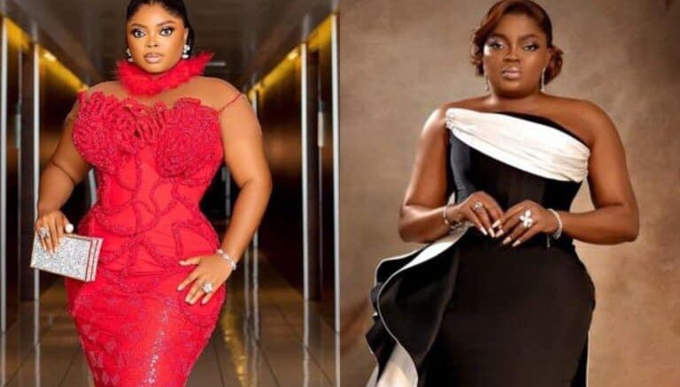 You are that woman; you’re who you think you are” – Juliana Olayode pours encomium on Funke Akindele