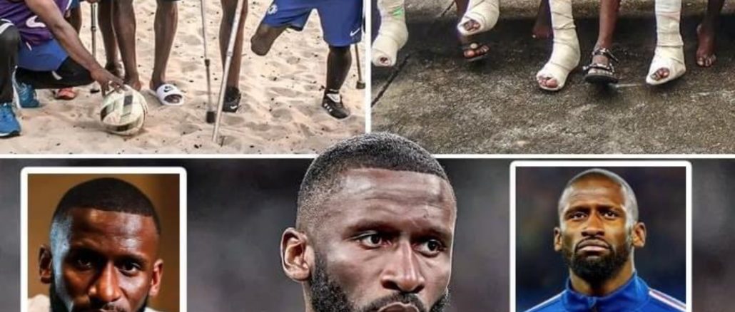 "My dream is "to create a lot of jobs" in my mother's home country of Sierra Leone.i have donated $100,000 to support less privilege" ~Antonio Rudiger