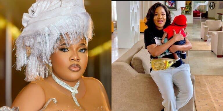 Enough is enough” – Toyin Abraham breaks in tears vows legal actions as Nigerians curse her son